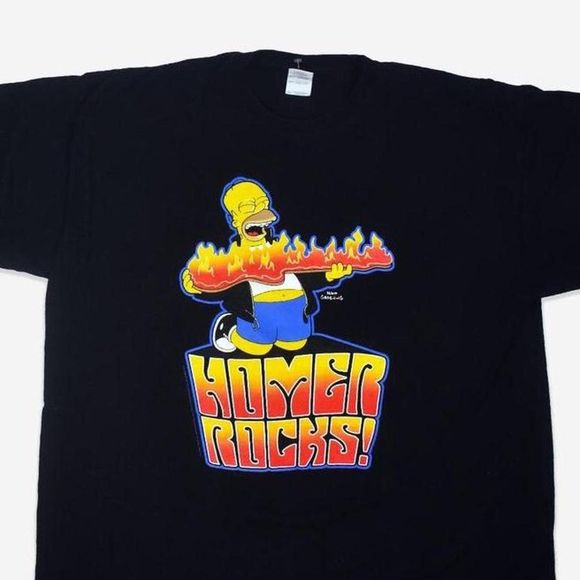 Other - The Simpsons 2009 'Homer Rocks' T-Shirt